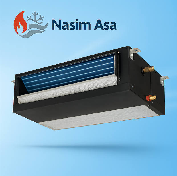 فن کویل سقفی بدون کابین