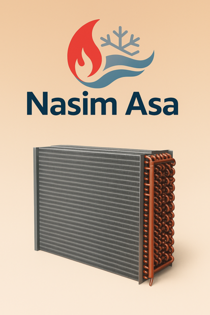 طراحی و ساخت تخصصی انواع کویل های صنعتی (سرمایشی و گرمایشی)